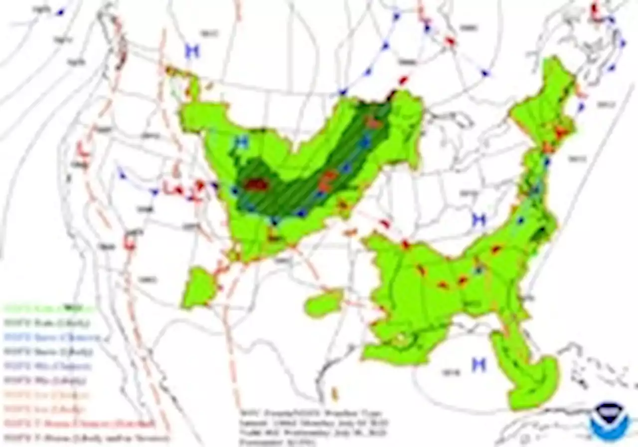 Here’s where storms and extreme heat could affect your July Fourth