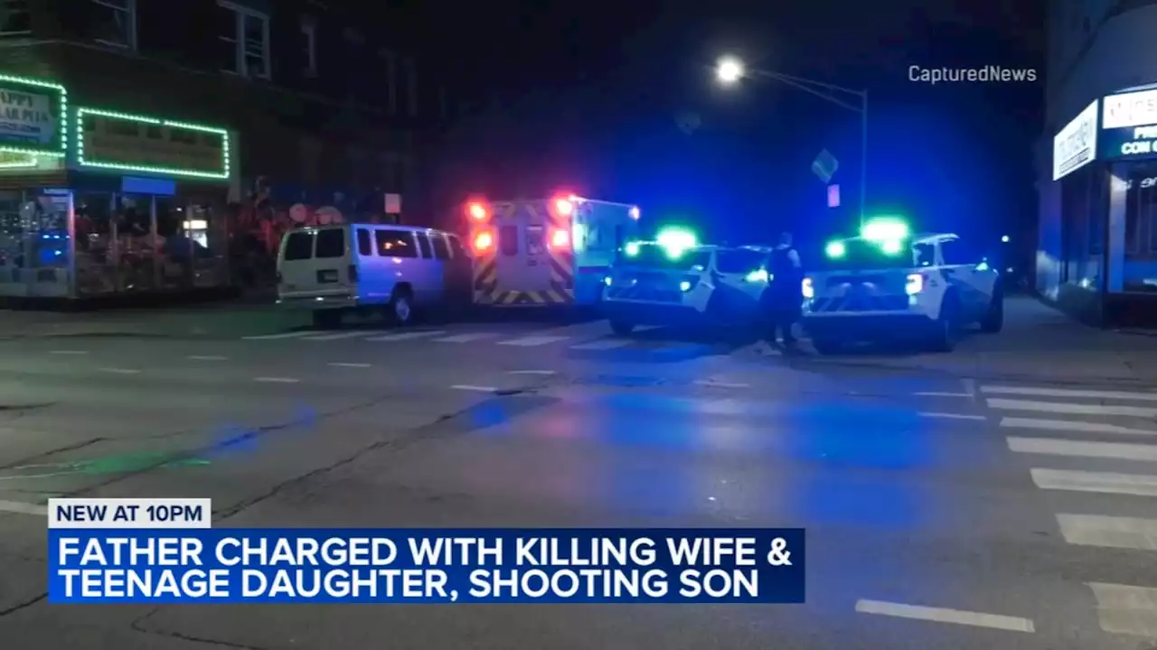 Little Village shooting: Man charged in murder of wife and teen daughter; son wounded