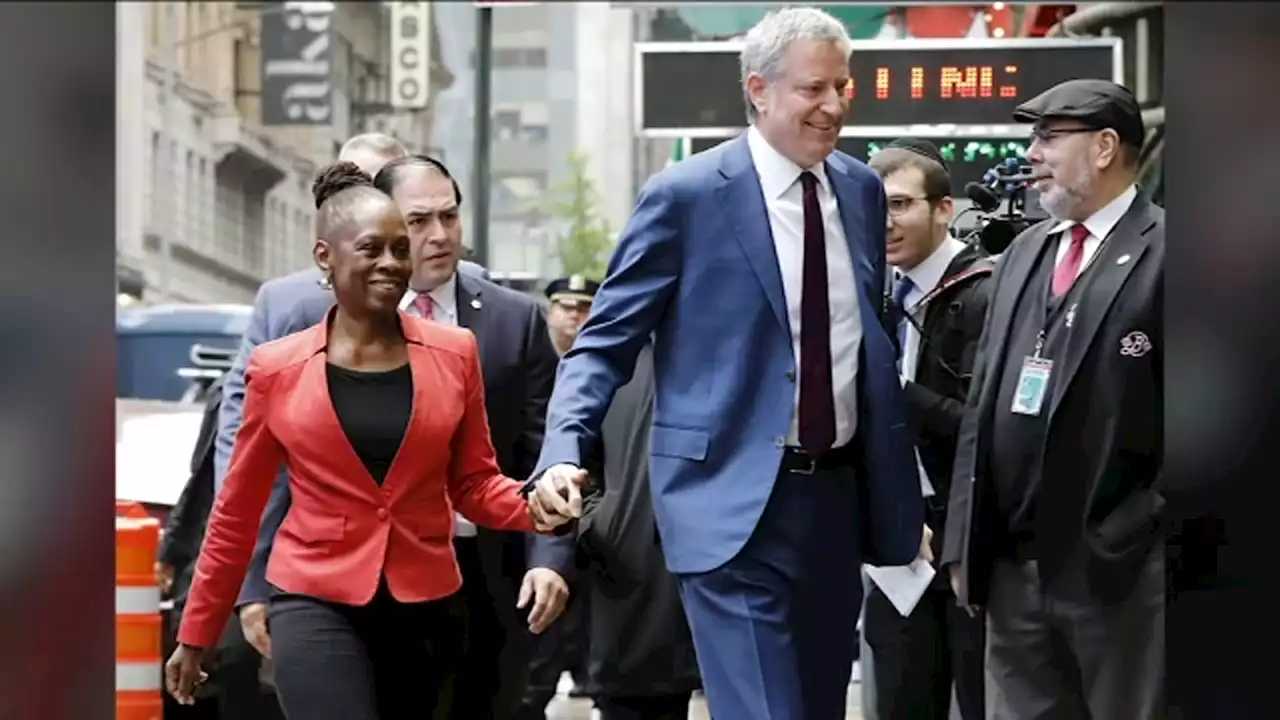 Former New York City Mayor Bill de Blasio and Chirlane McCray announce seperation