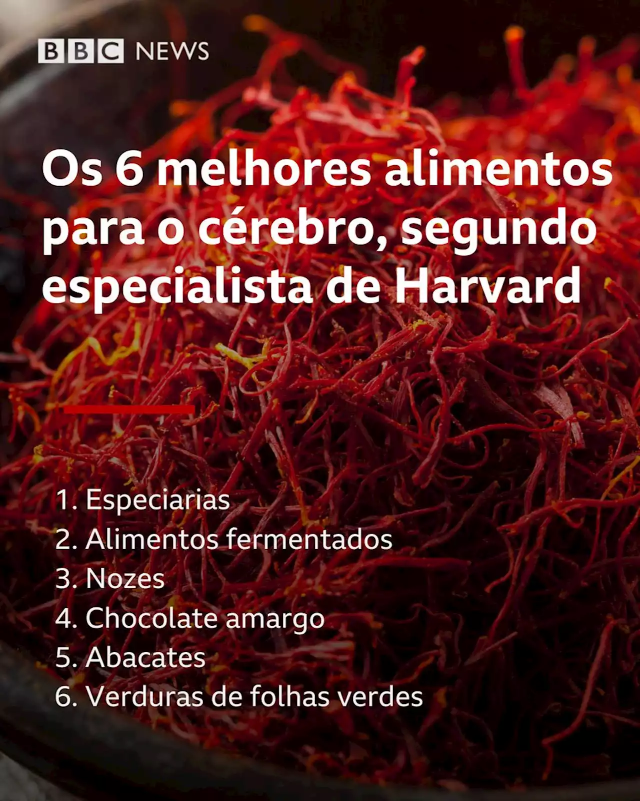 Os 6 melhores alimentos para o cérebro, segundo professora de Harvard - BBC News Brasil