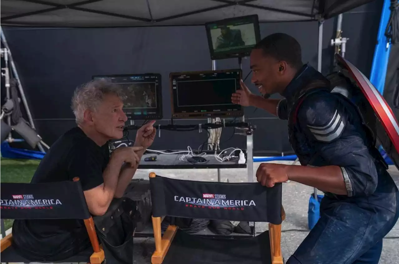 Anthony Mackie forgot his lines while filming Captain America 4 with Harrison Ford