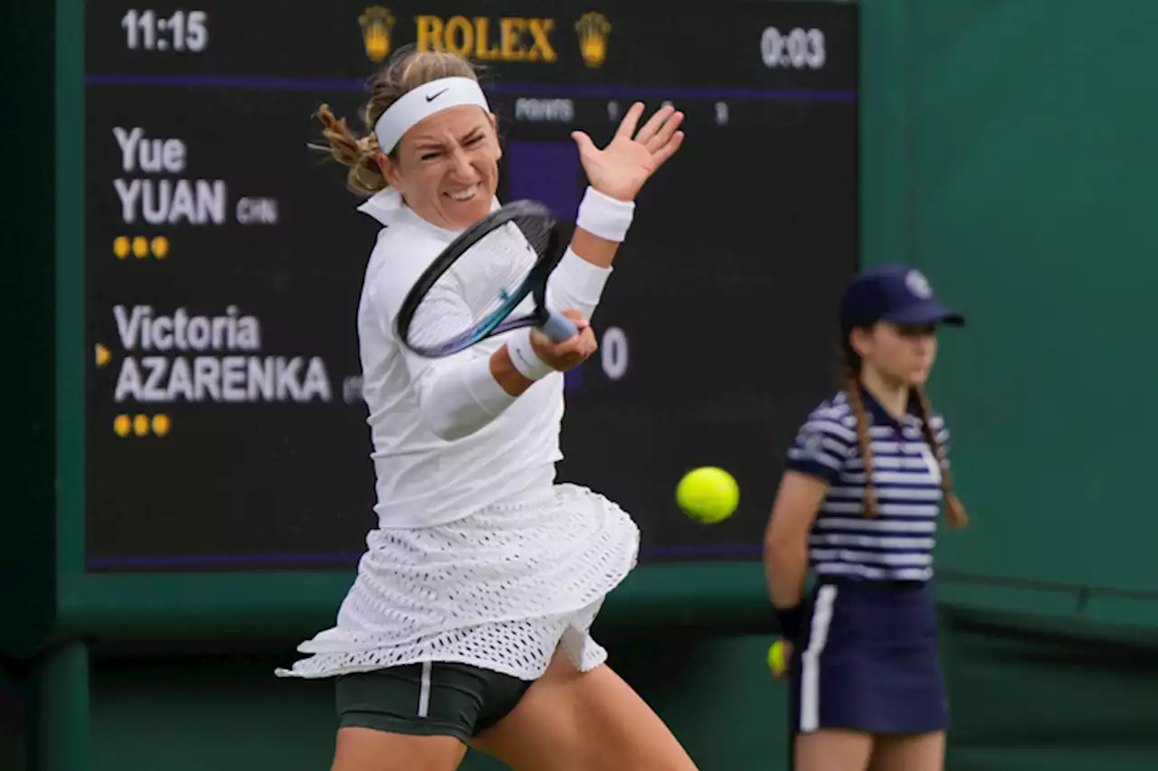 Russians and Belarusians back at Wimbledon as war in Ukraine continues | The Associated Press