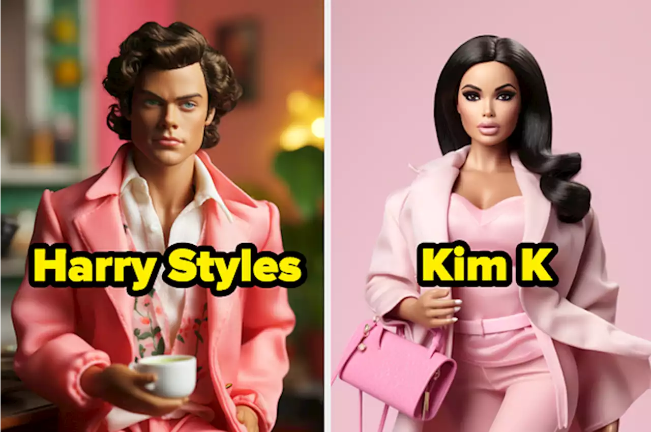 The 'Barbie' Movie Is My Whole Personality Right Now, So I Turned These 50 Famous People Into Barbie Dolls