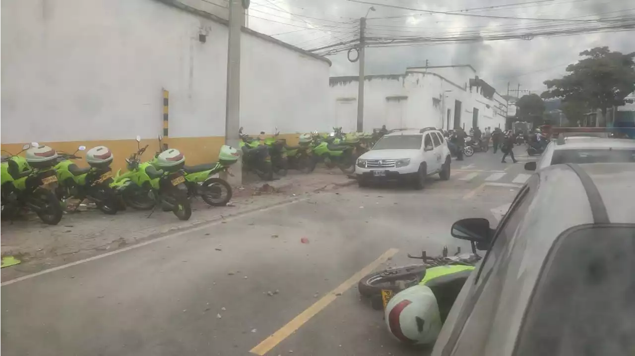 6 heridos tras explosión en CAI del norte de Bucaramanga