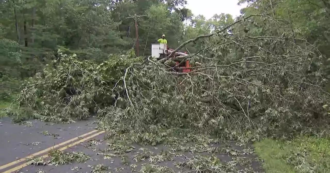 Cleanup continues in Yorktown Heights after powerful storm