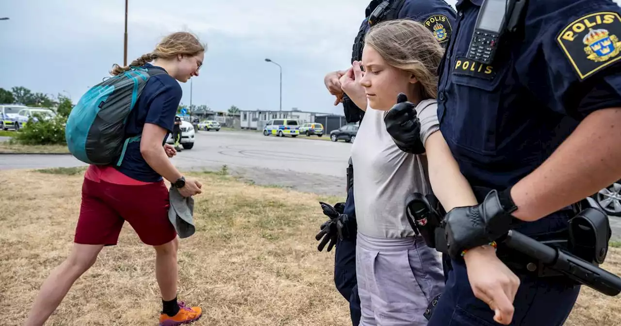 Greta Thunberg tiltalt etter klimaaksjon i Malmö