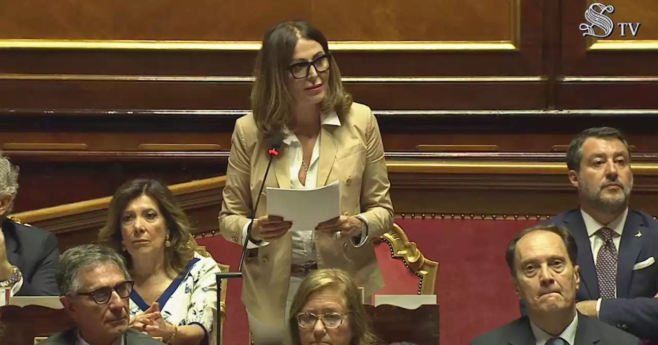 Santanché in Senato: 'Campagna di odio contro di me'. E attacca la stampa: 'Non sono indagata'. M5s deposita mozione di sfiducia - Il Fatto Quotidiano