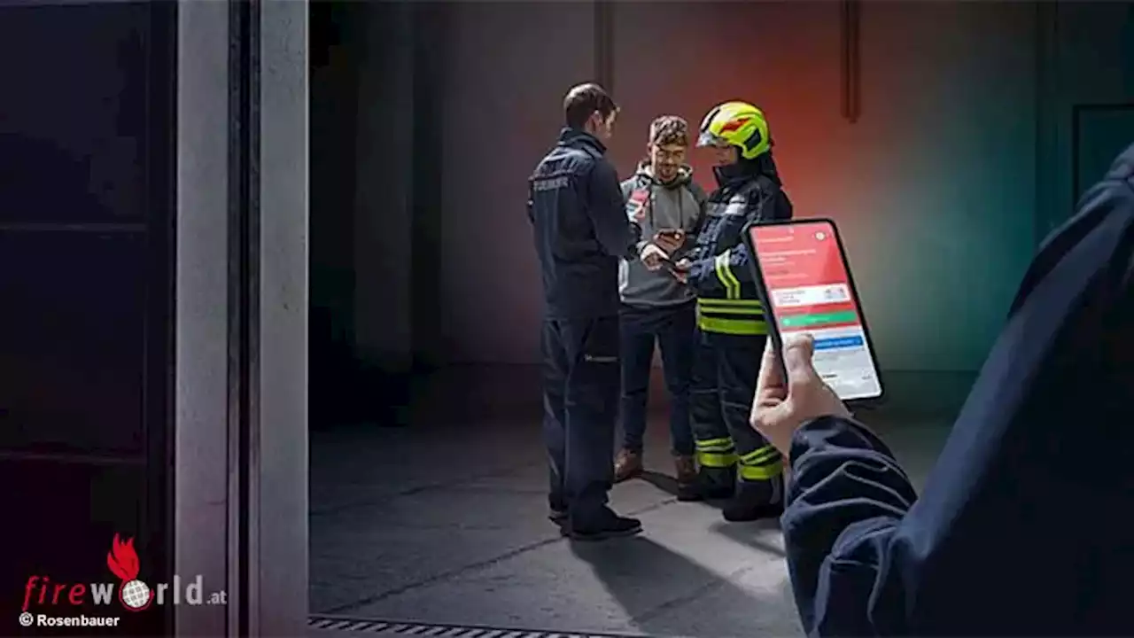 Rosenbauer präsentiert RDS Connected Command App in neuem Design