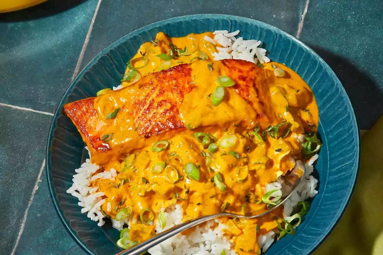 Coconut Curry Salmon