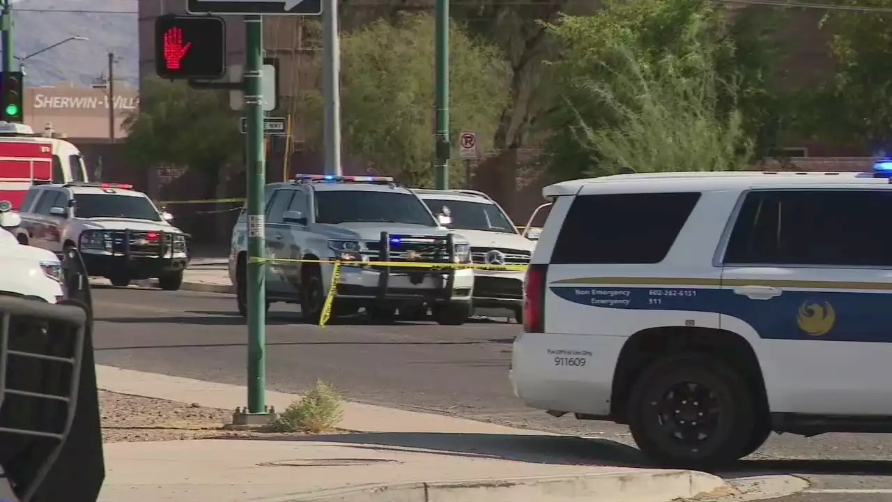 Large police presence spotted near Downtown Phoenix