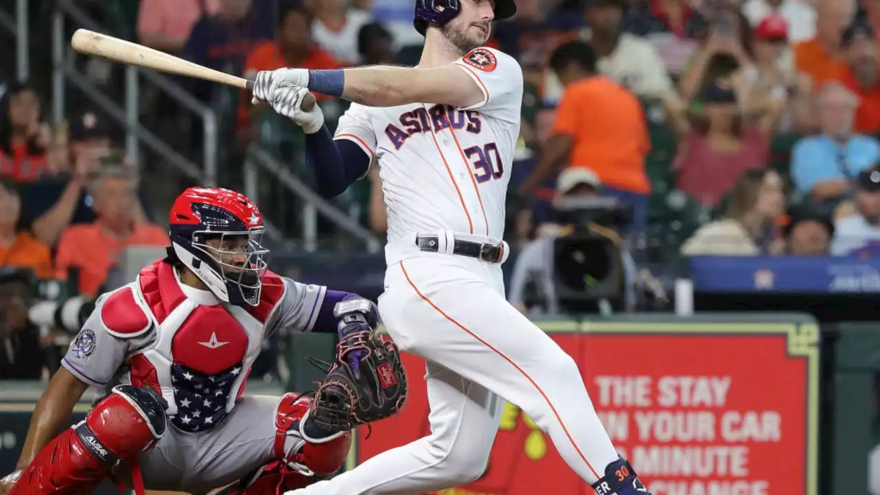 Astros outfielder Kyle Tucker named to AL All-Star team