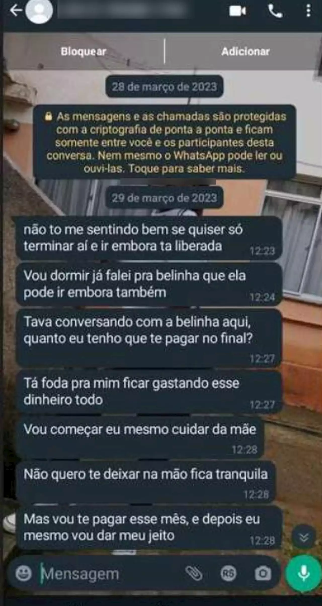 Mensagens de celular ajudaram policiais a chegar até empregada que confessou ter matado patrão