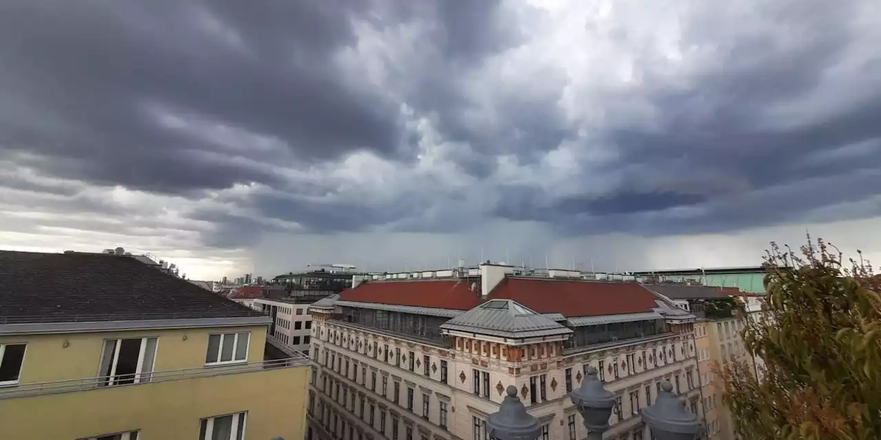 Es geht los – Hagel-Gewitter zieht jetzt auf Wien zu