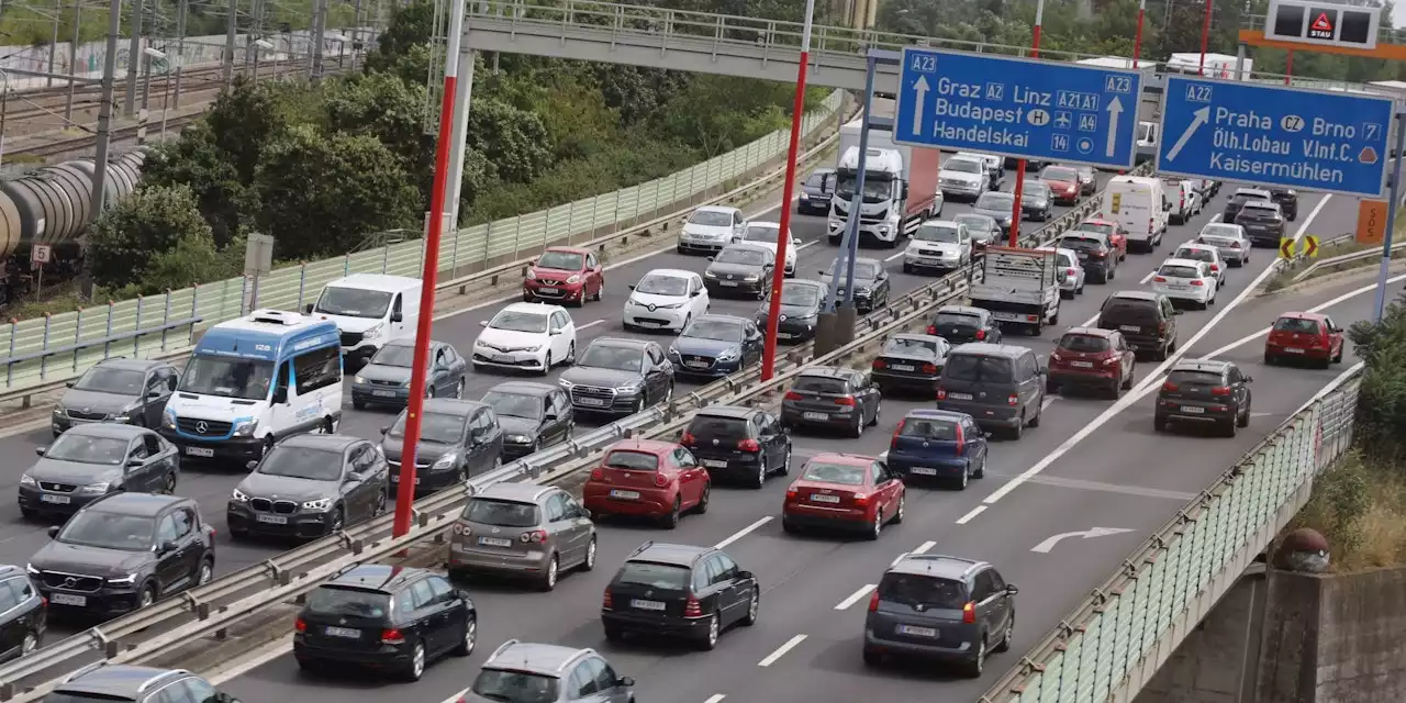 Stau-Ärger nach Unwetter auf Wiener Autobahnen