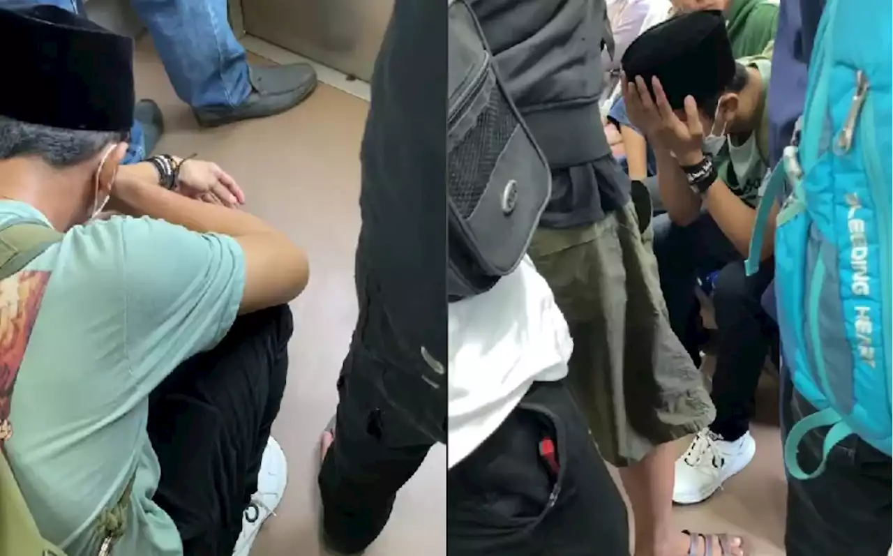 (Video) Young Man Weeps Profusely On Train After Receiving News About Father’s Death - Hype MY