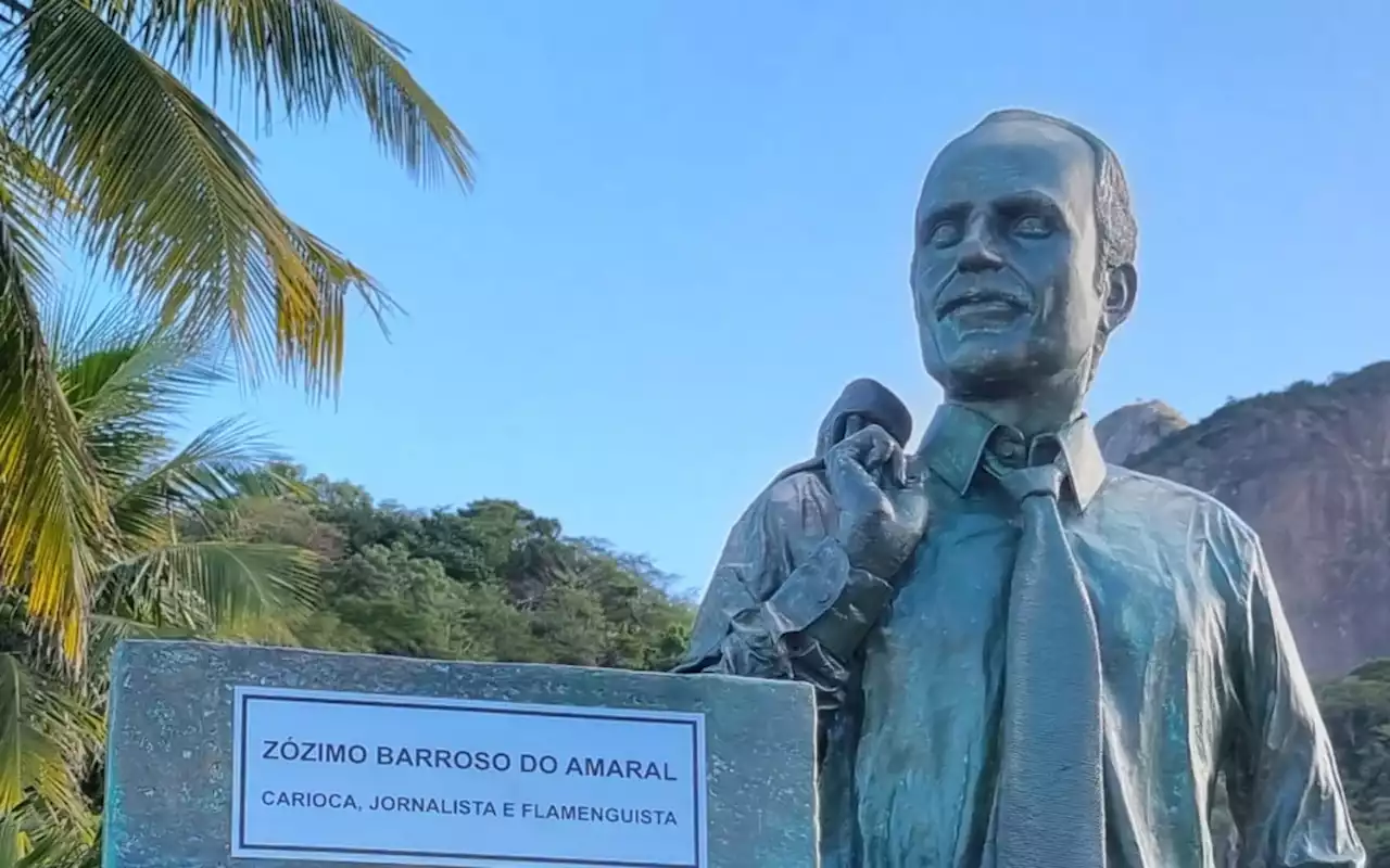 Estátua de Zózimo está de volta ao Posto 12, no Leblon | Rio de Janeiro | O Dia