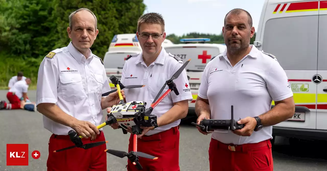 Erste Drohnen im Einsatz: Das steirische Rote Kreuz erhält erste Hilfe aus der Luft