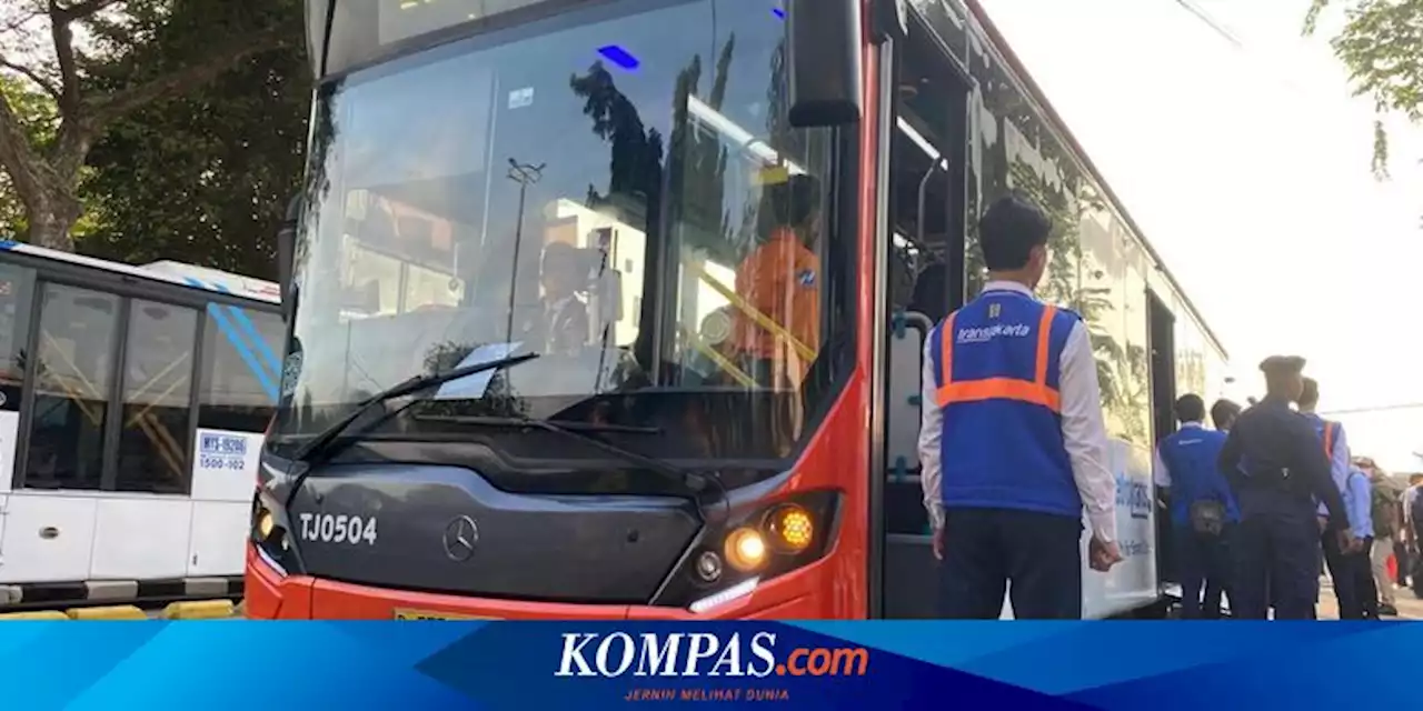 Diuji Coba, Begini Tampilan Bus Transjakarta Rute Kalideres-Bandara Soekarno-Hatta