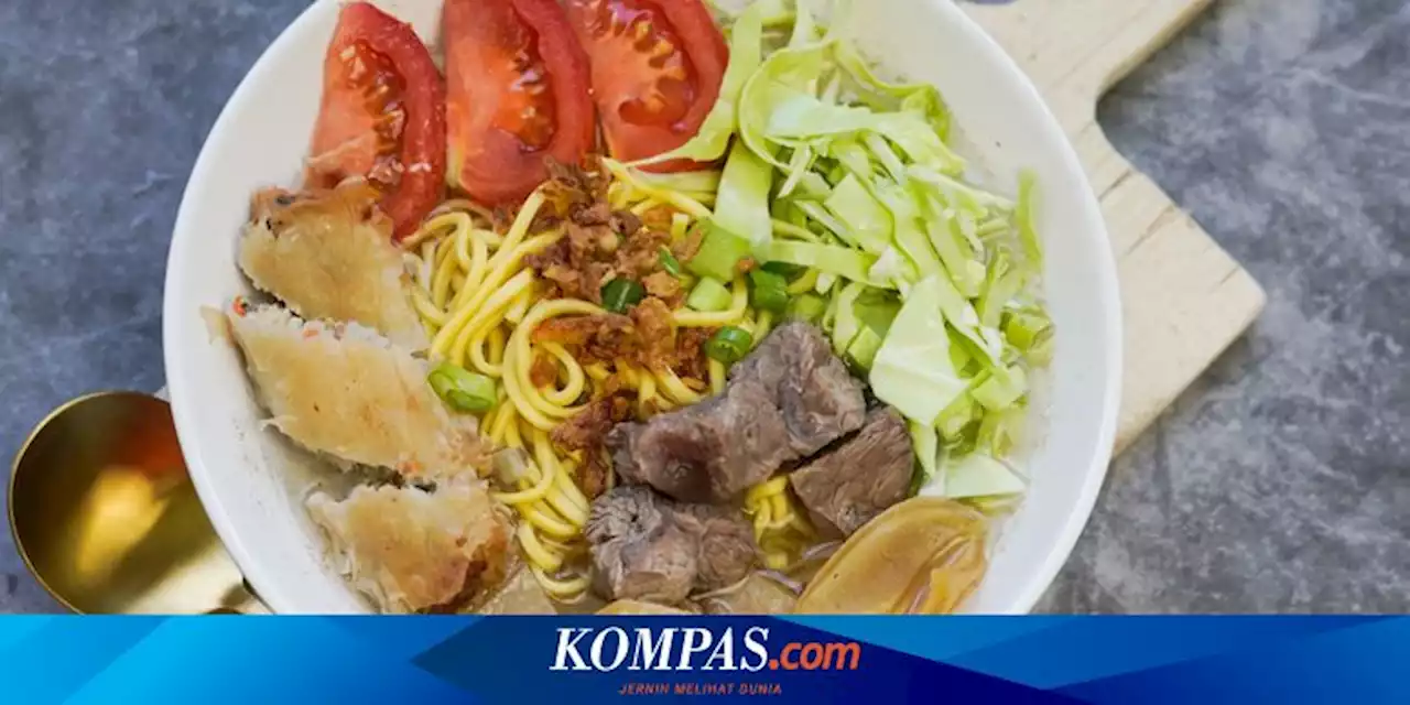 Resep Soto Mi Kuah Bening Segar, Olahan Daging Tidak Bikin Enek