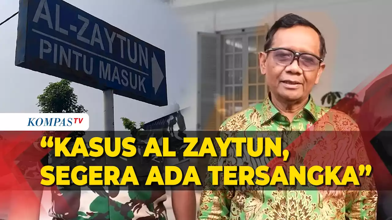 Mahfud MD Soal Al Zaytun: Sebentar Lagi Bakal Ada Tersangka