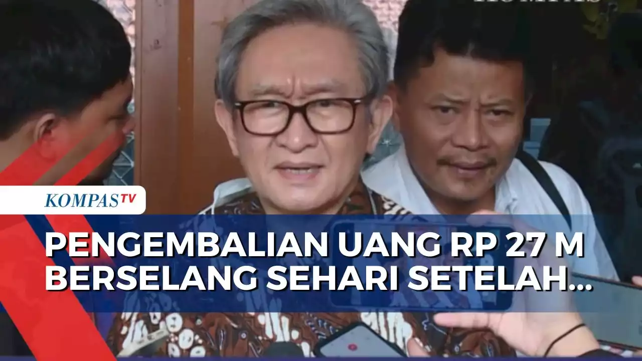 Pengembalian Uang Korupsi BTS Kominfo Rp 27 M Selang Sehari Usai Menpora Diperiksa Kejagung