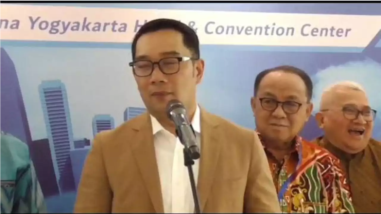 Sebut Masih Konsisten Dukung Airlangga, Ridwan Kamil: Tapi Takdir Tidak Ada yang Tahu