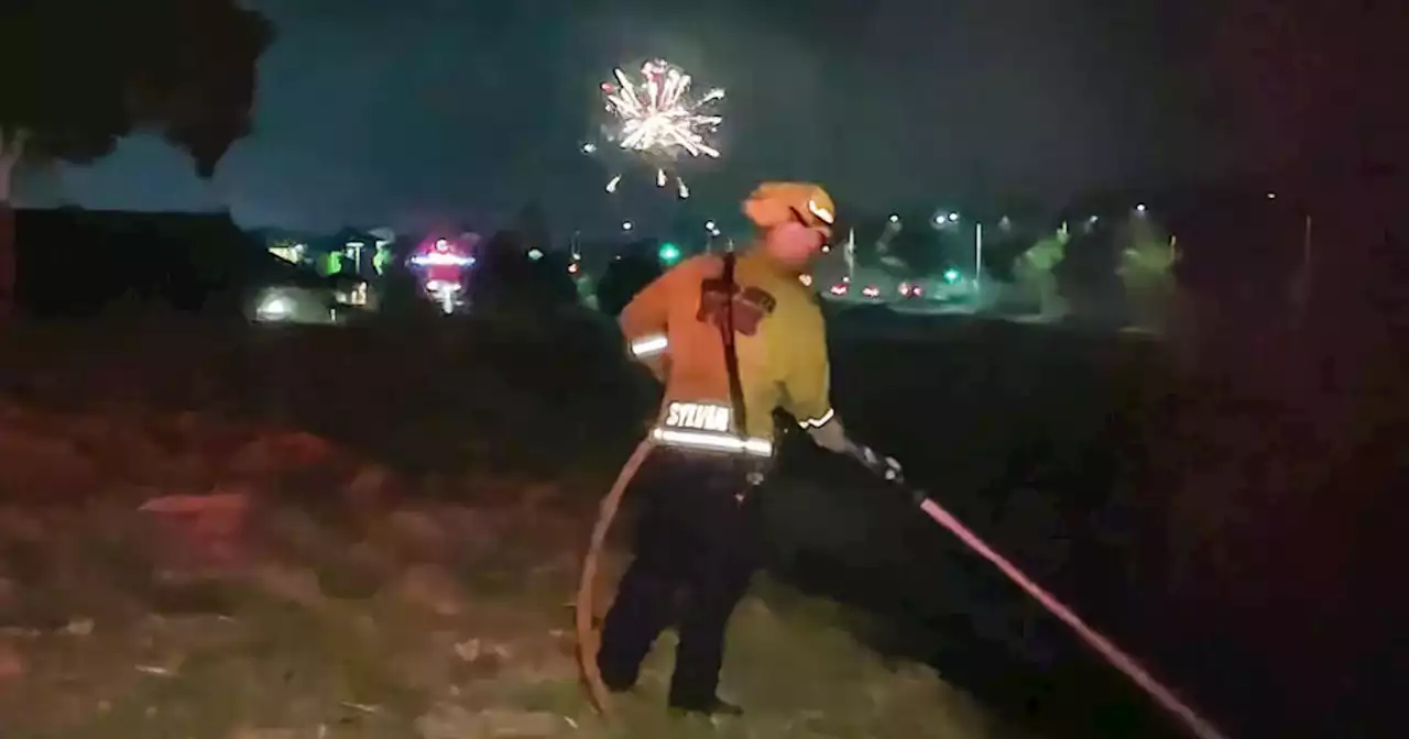 Illegal fireworks keep Contra Costa fire crews hustling on July 4