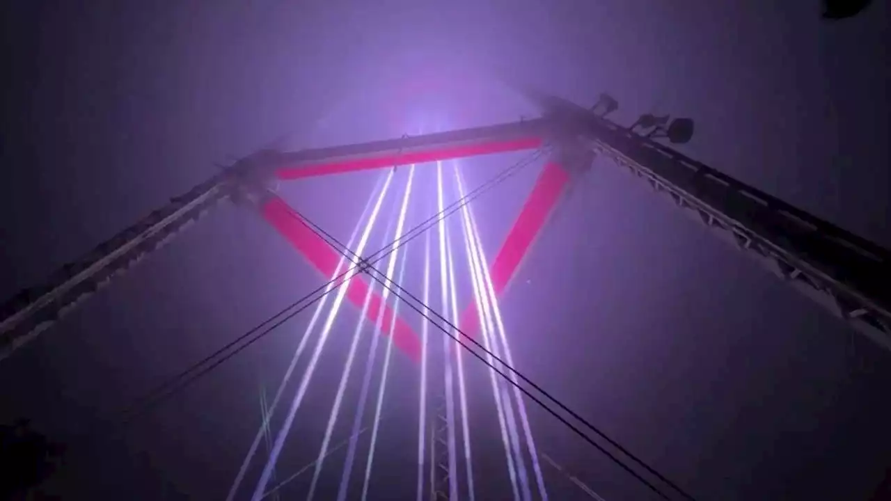 Sutro Tower illuminates San Francisco in double celebration