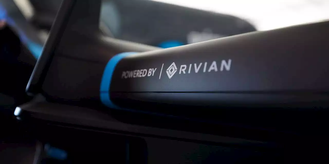 Rivian stock climbs as its vans roll out in Europe for Amazon, while UPS and Microsoft shares fall, and other shares on the move