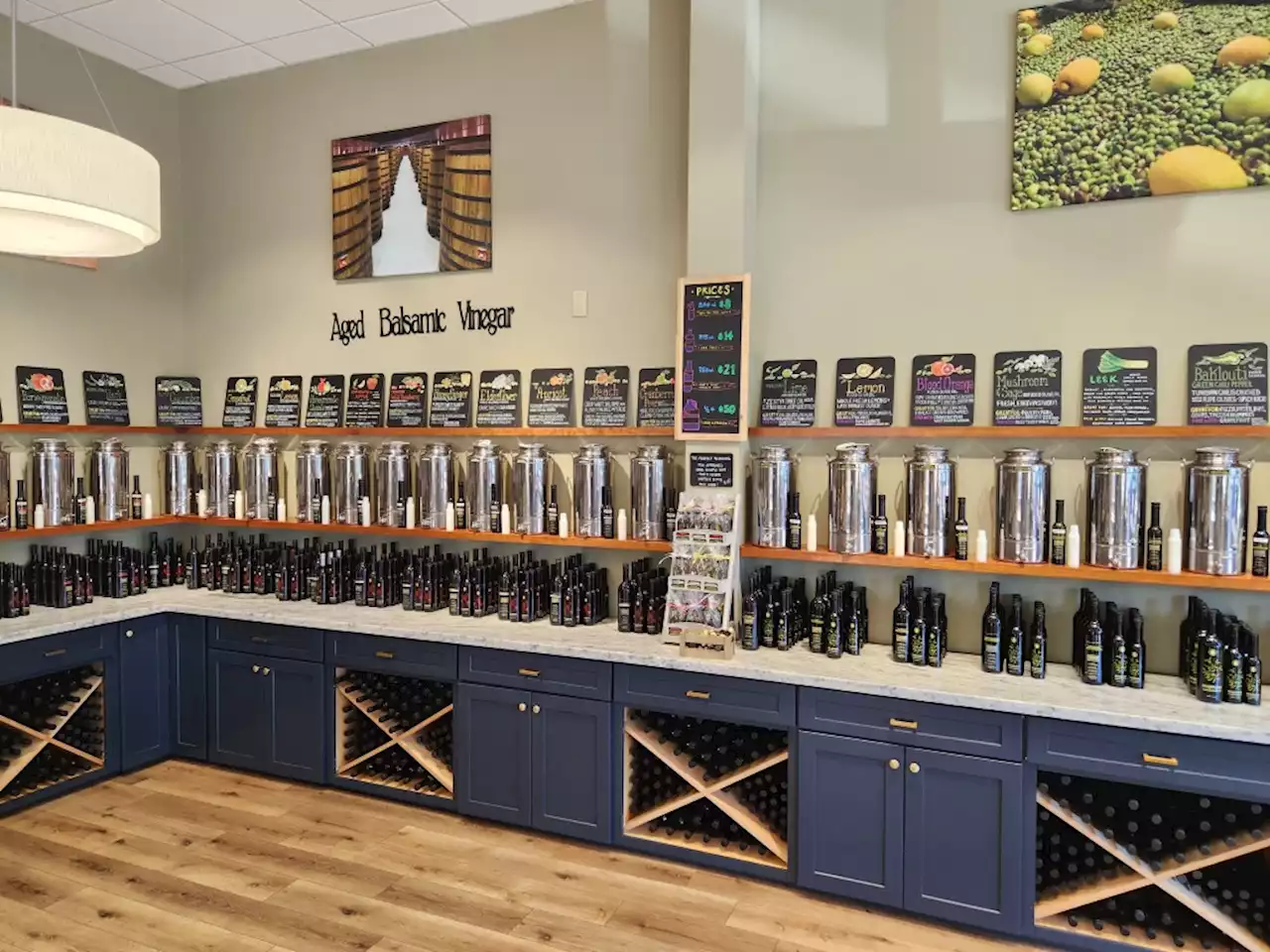 Danville olive oil retailer Nate Bradley wants you to try fresh olive oil