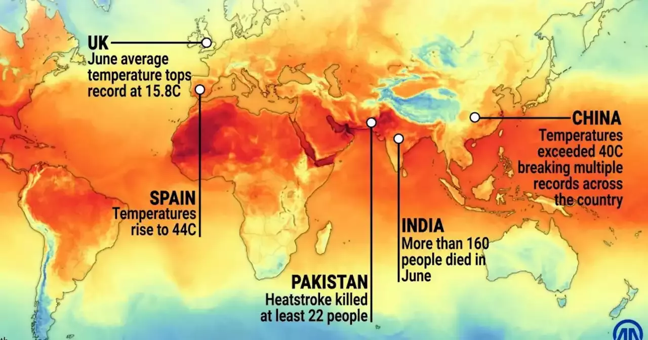 Striking Map Charts Deadly Heatwaves Killing People Around The World