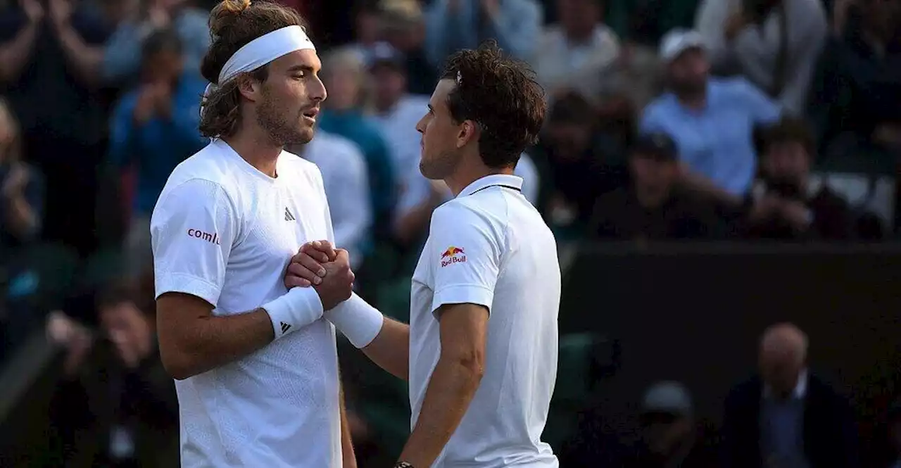 Schwarzer Mittwoch in Wimbledon: Thiem verlor Erstrundenkrimi gegen Tsitsipas