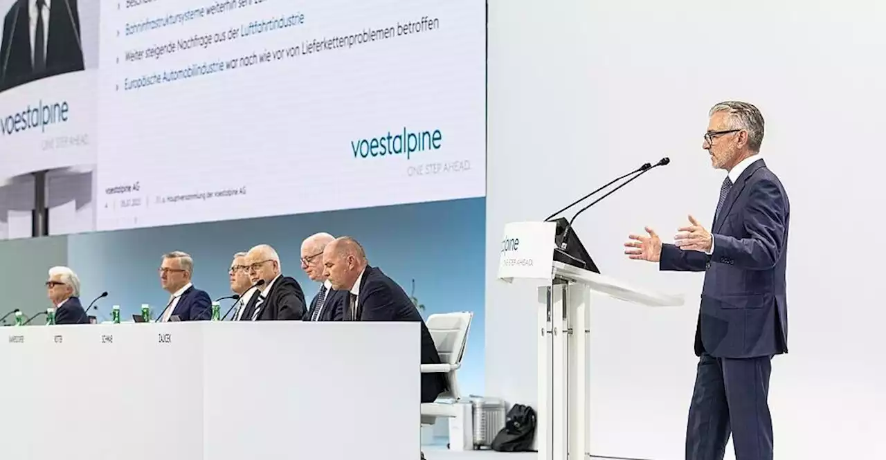 voestalpine: Rekord, Kritik und späte Abrechnung bei Hauptversammlung