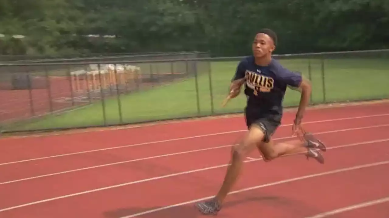 ‘Like seeing LeBron James very early': Maryland teen sprinter breaking world records