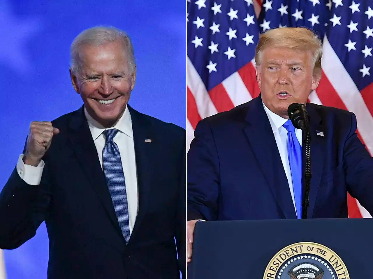 Donald Trump's 4th of July message was very different from Joe Biden's