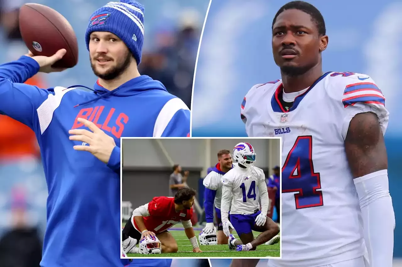 Josh Allen torches media over Stefon Diggs-Bills drama: ‘Let it go’