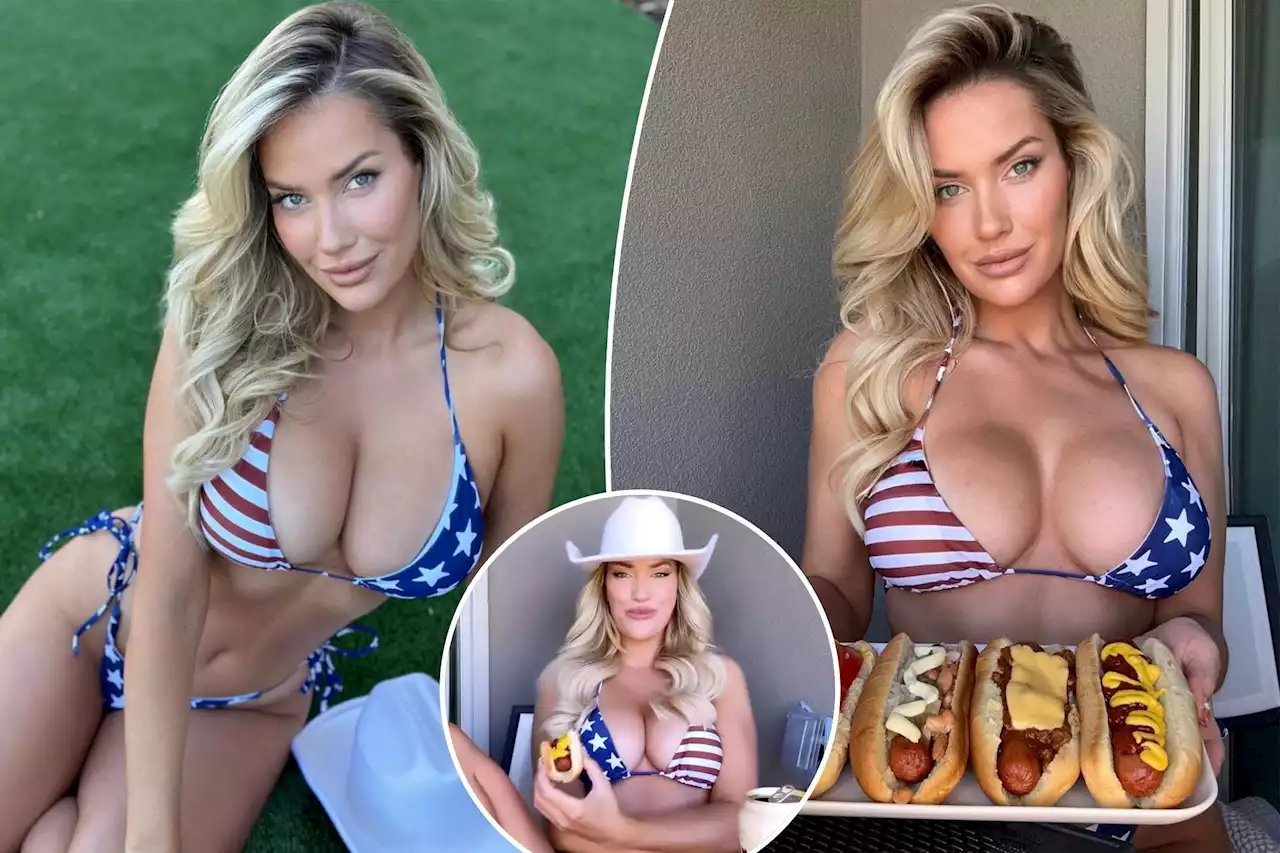 Paige Spiranac upset critics with July 4th ‘eating a hot dog in a bikini’ post