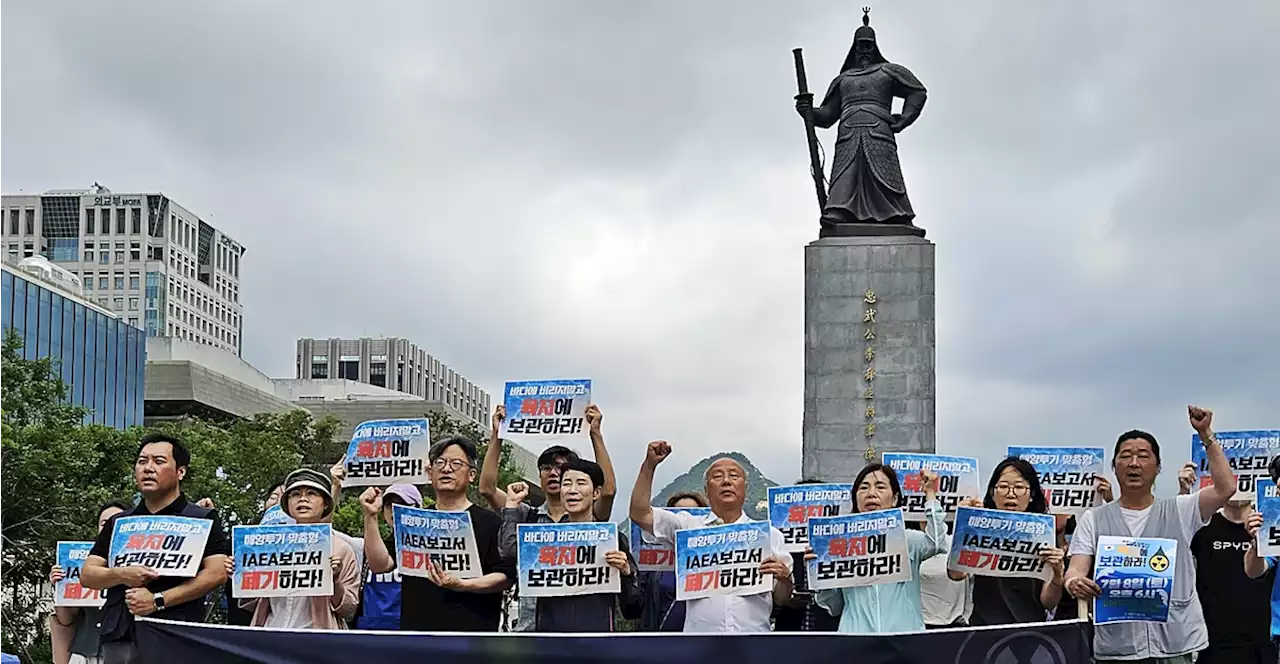 '일본 들러리냐' IAEA 발표 다음날, 곧장 터진 시민사회 반발