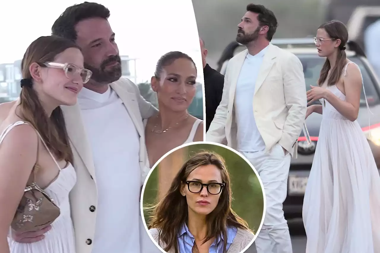 Fans react to Violet Affleck looking like Jennifer Garner’s twin at Hamptons party