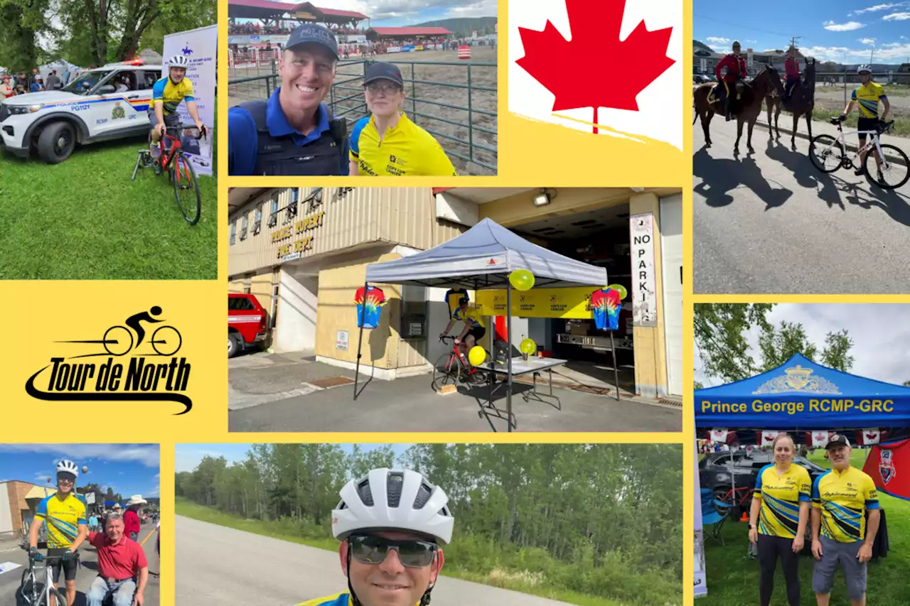 Cops for Cancer Tour de North riders training for annual ride