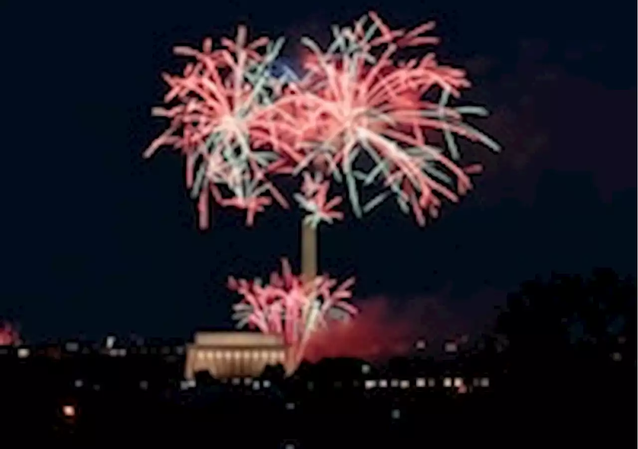 Picture-perfect weather for a spectacular fireworks show in Washington