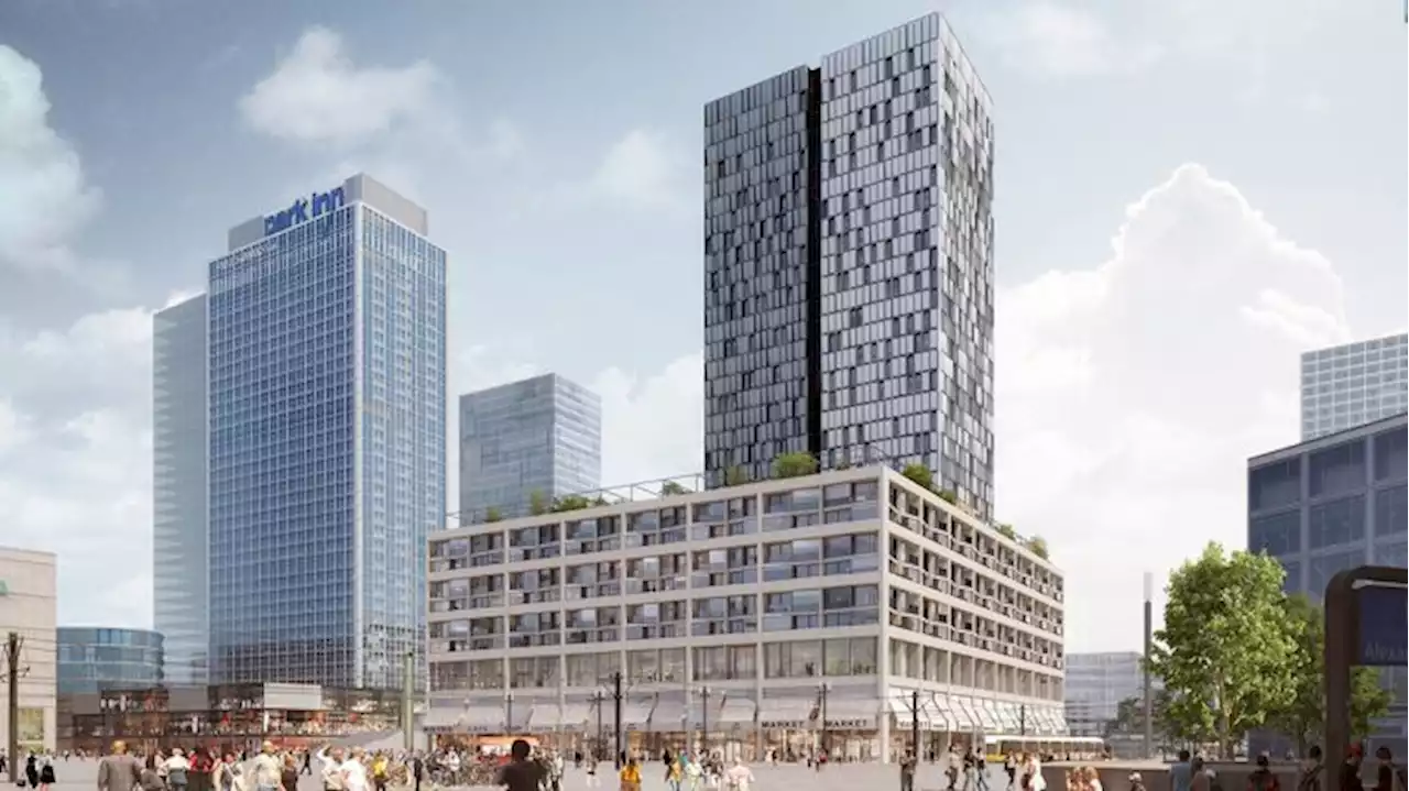 Bauarbeiten für Covivio-Hochhaus am Alexanderplatz gehen weiter