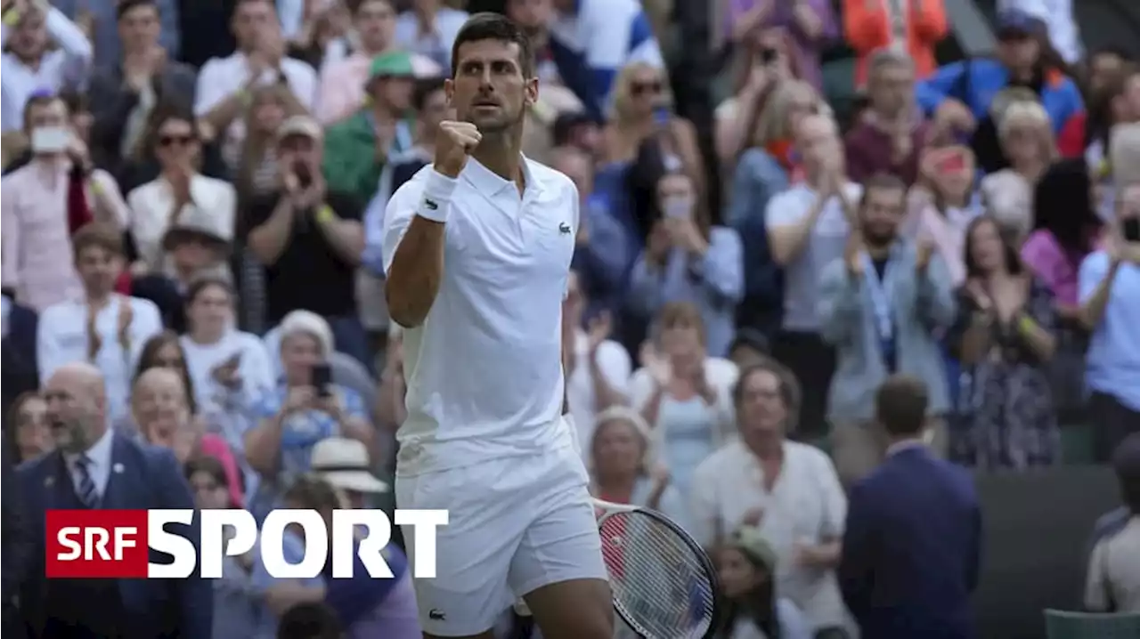 Wimbledon: Round-up Männer - Djokovic klar weiter – Tsitsipas eliminiert Thiem nach Krimi