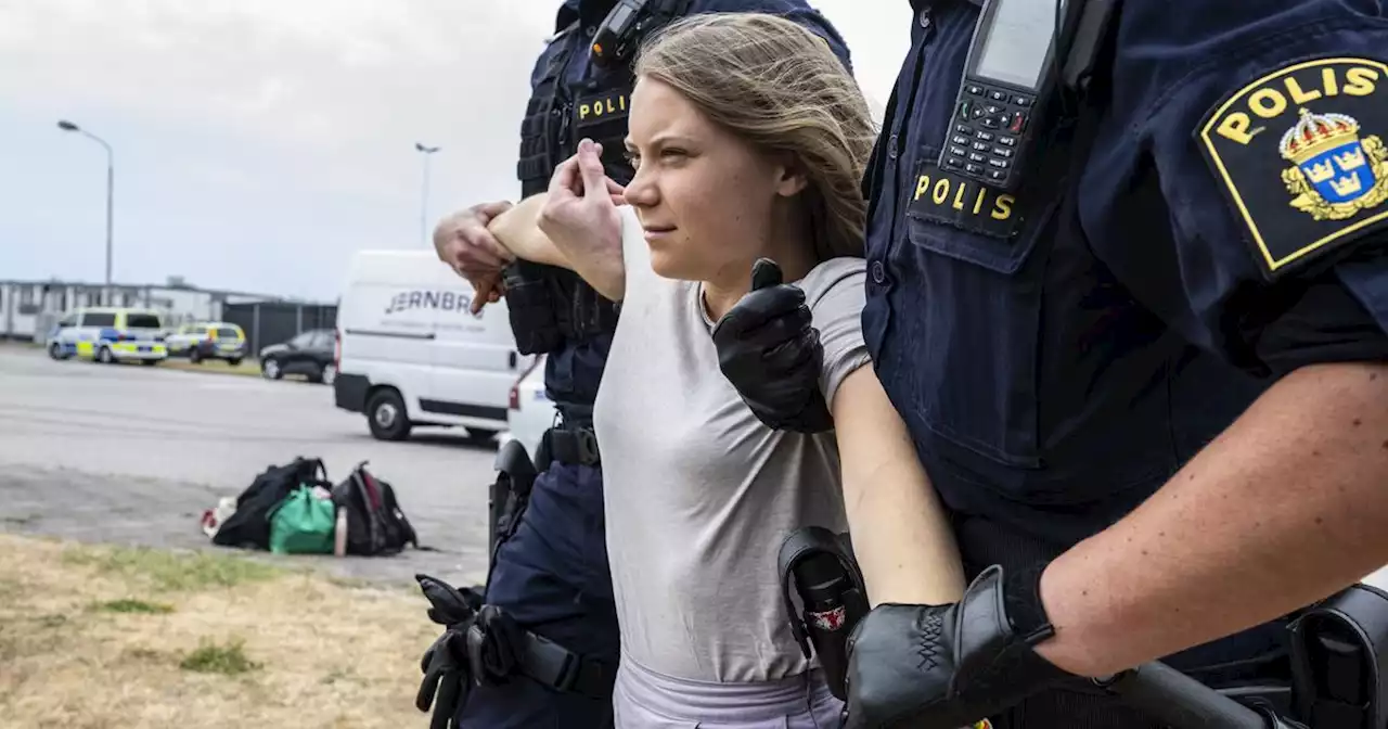 Greta Thunberg åtalas efter klimataktion i Malmö