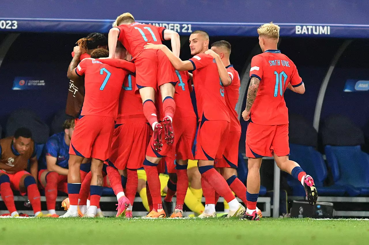 England Under-21s one win away from first European title since 1984 as Young Lions ease past Israel