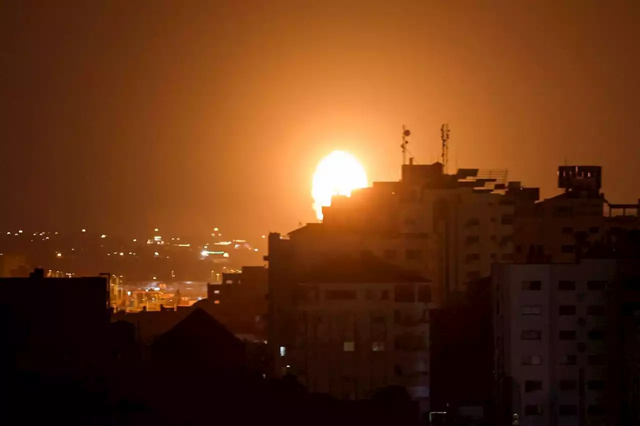 Israeli jets hit Gaza in response to rockets as troops withdraw from Jenin