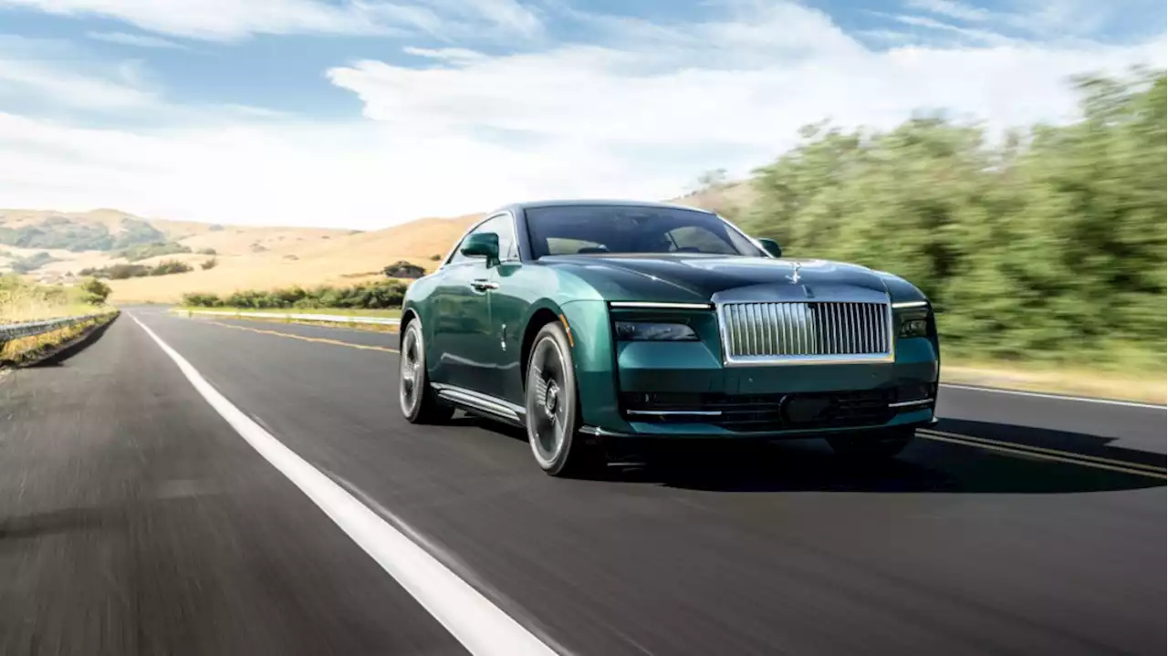 What it's like to drive the ultimate electric car: the Rolls-Royce Spectre