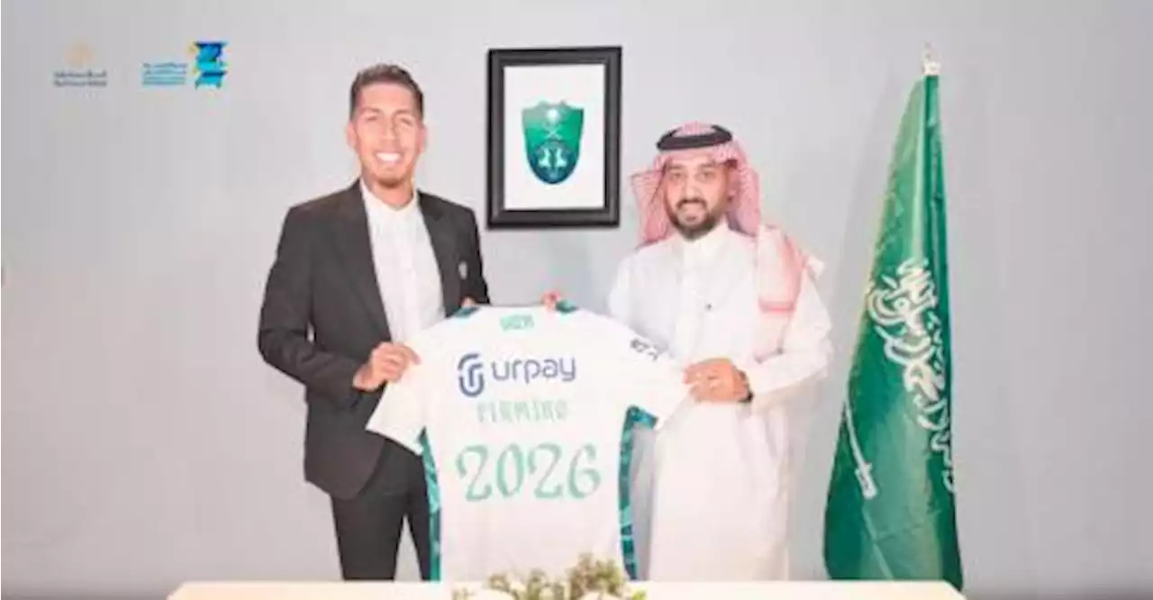 Firmino joins Al-Ahli as a free agent after leaving Liverpool