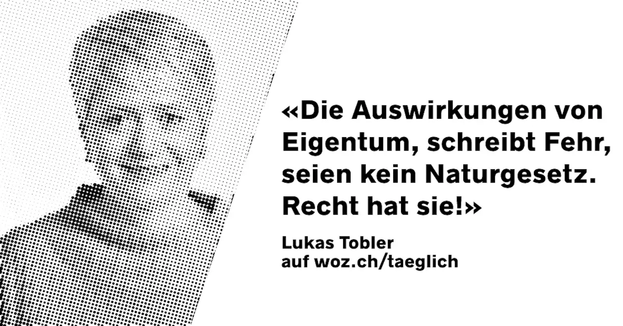 Genau so, Frau Bundesrätin Fehr!