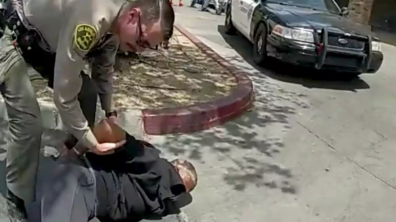 LA County sheriff's department calls video of deputy tackling woman 'disturbing,' opens inquiry